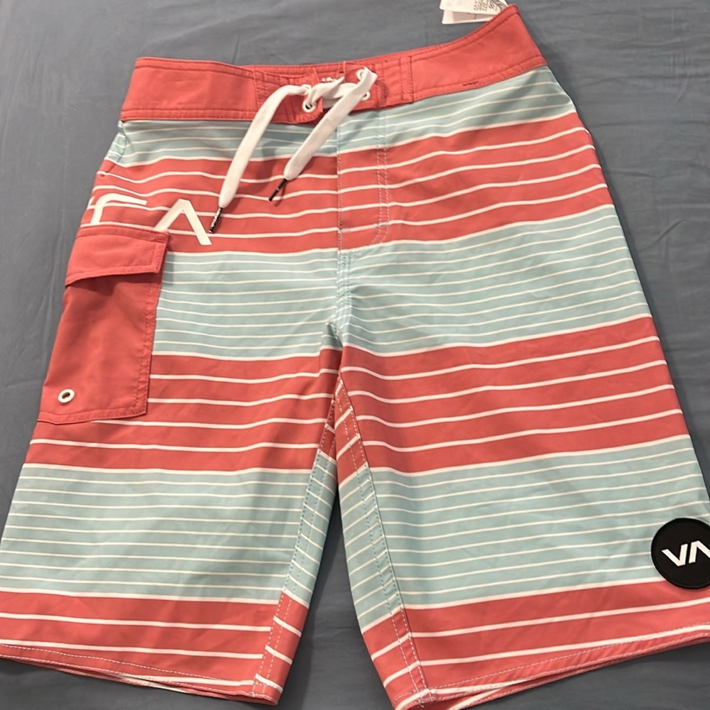 Boys RVCA swim shorts. Size 25.